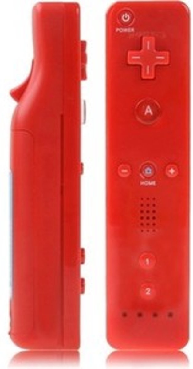 Controller Rood  voor Nintendo Wii en Wii U