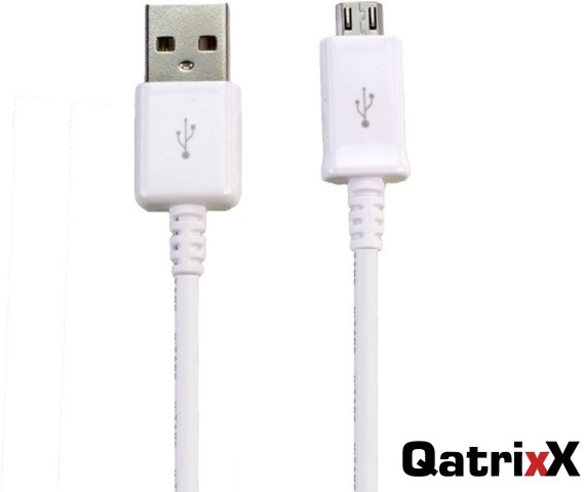 Datakabel Micro USB 1 meter Wit voor Huawei G8