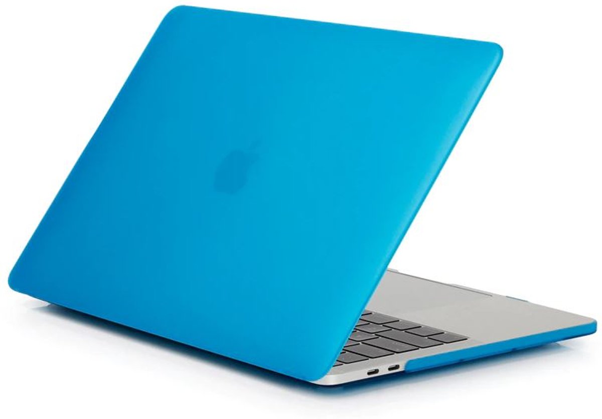 Hard Case Cover Licht Blauw voor Macbook Air vanaf 2018 13 inch