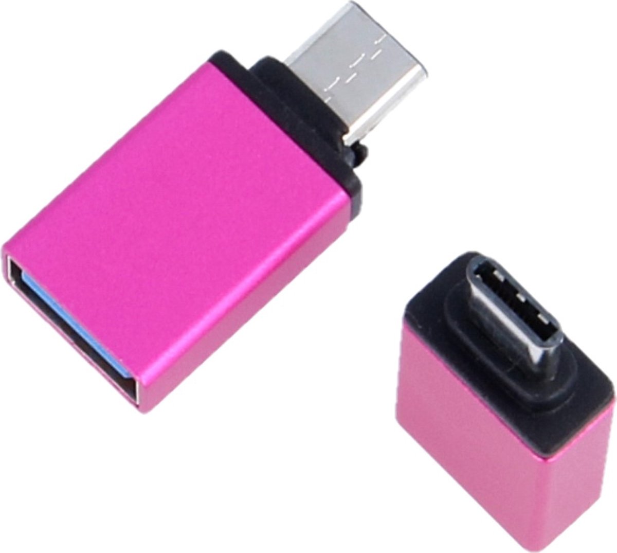 Macbook Retina 12 Inch USB-C 3.1 Type C Male to USB 3.0 Female Adapter Roze