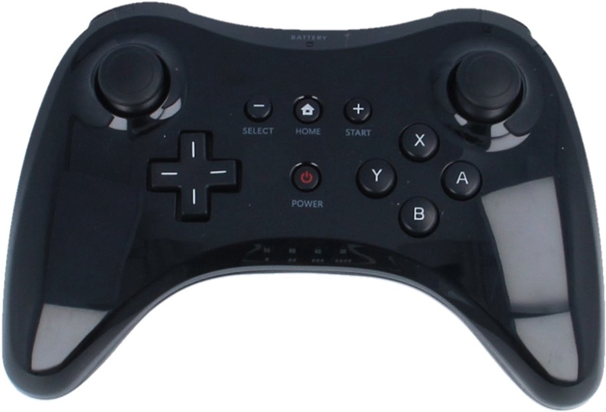 Pro Controller Zwart voor Nintendo Wii U