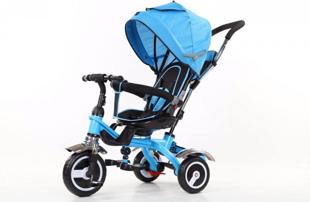 Qplay® Opvouwbare Driewieler - Fiets voor Baby - Zonnescherm - Fietsen voor Kinderen