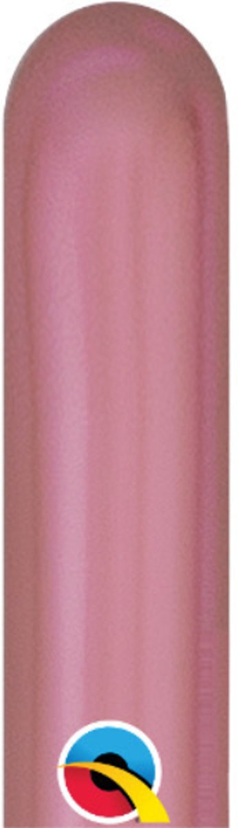 Ballonnen CHROME Mauve 260Q (100 stuks)