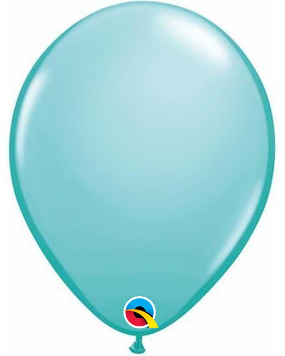 Ballonnen Caribbean blue 13 cm 100 stuks