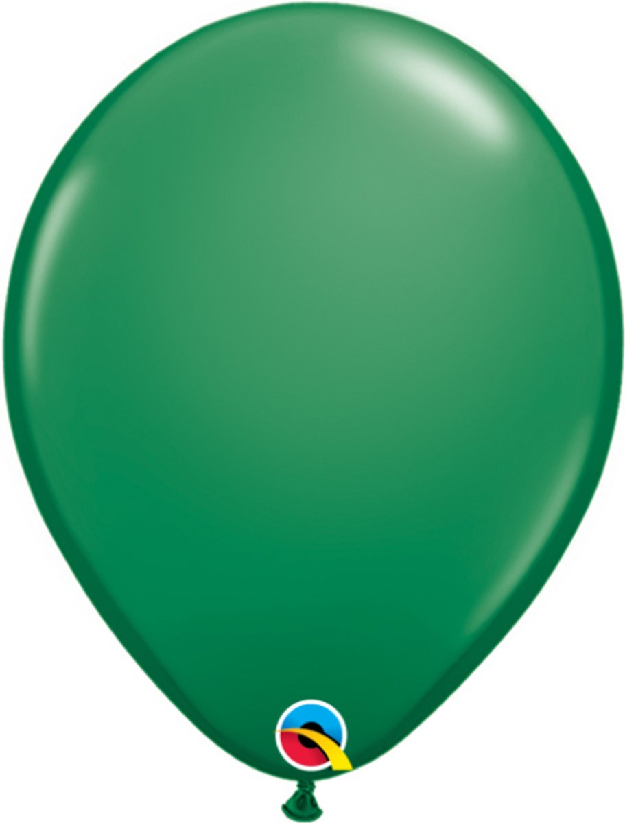 Ballonnen Groen 13 cm 100 stuks