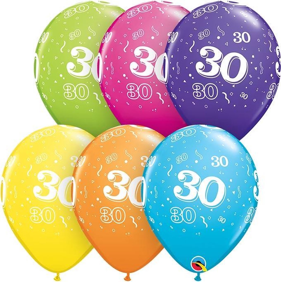 Ballonnen Happy Birthday 30 Jaar