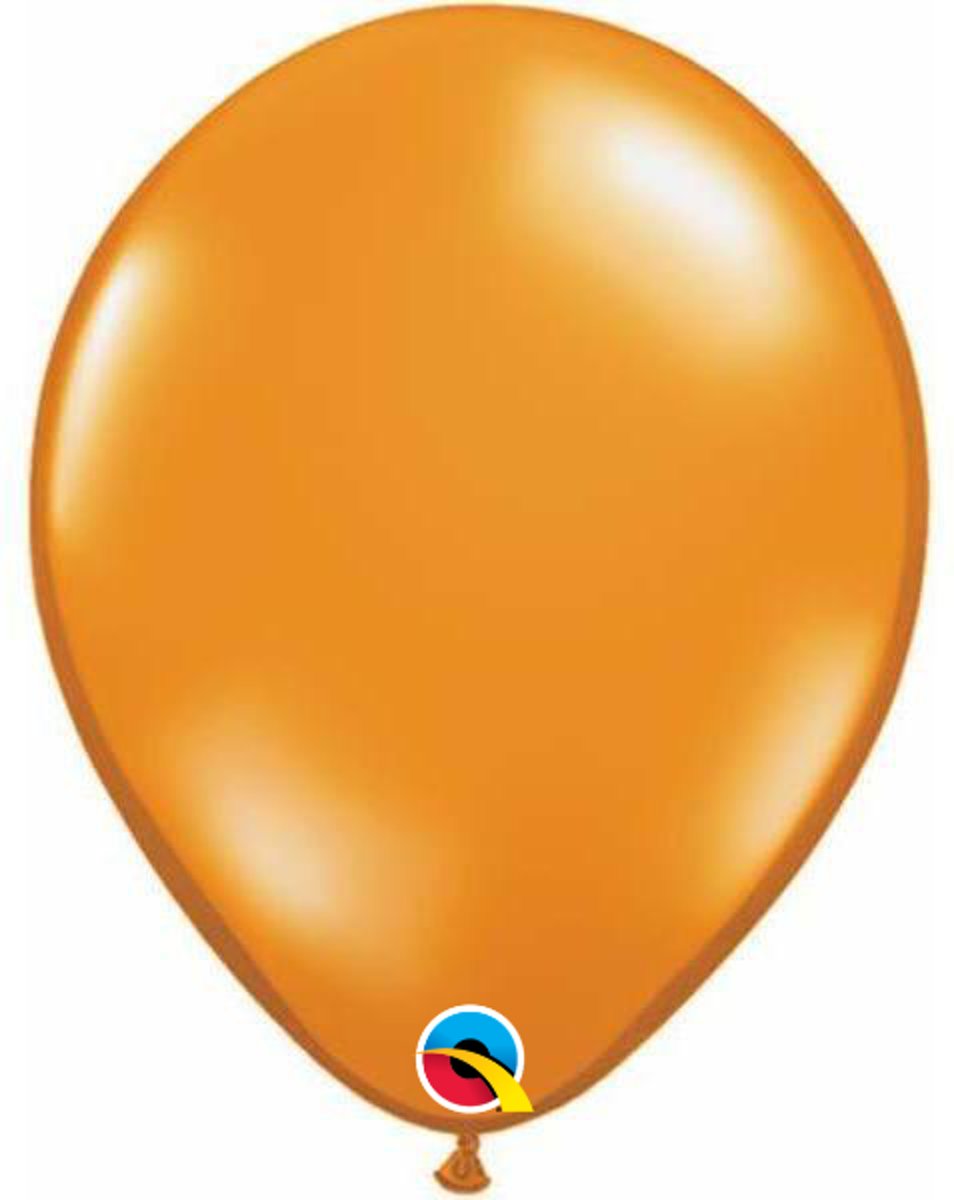 Ballonnen Mandarijn Oranje 35 cm 100 stuks