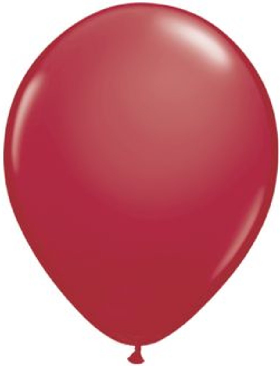 Ballonnen Maroon 13 cm 100 stuks