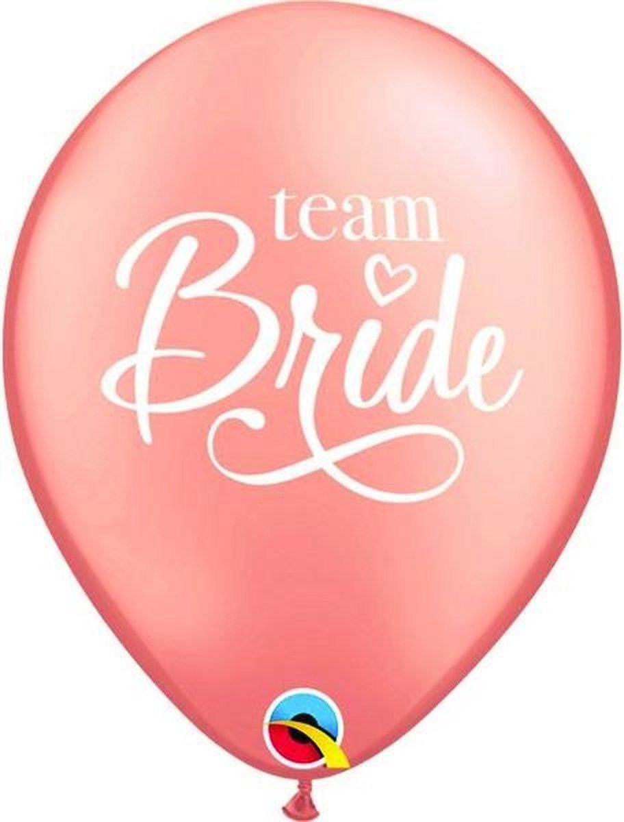 Ballonnen Team Bride (6 stuks)