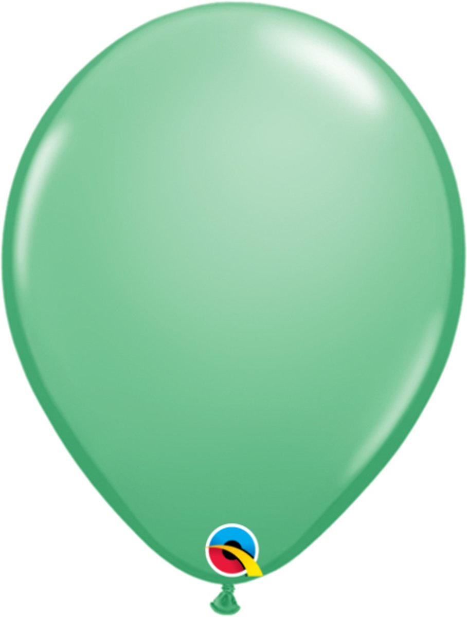 Ballonnen Wintergreen 13 cm 100 stuks