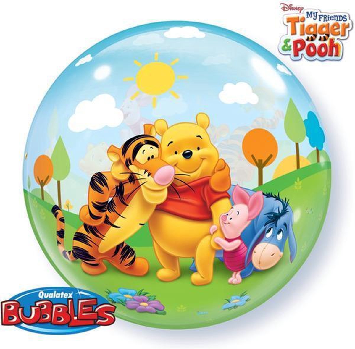 Bubble ballon Tigger & Pooh (Winnie Disney)