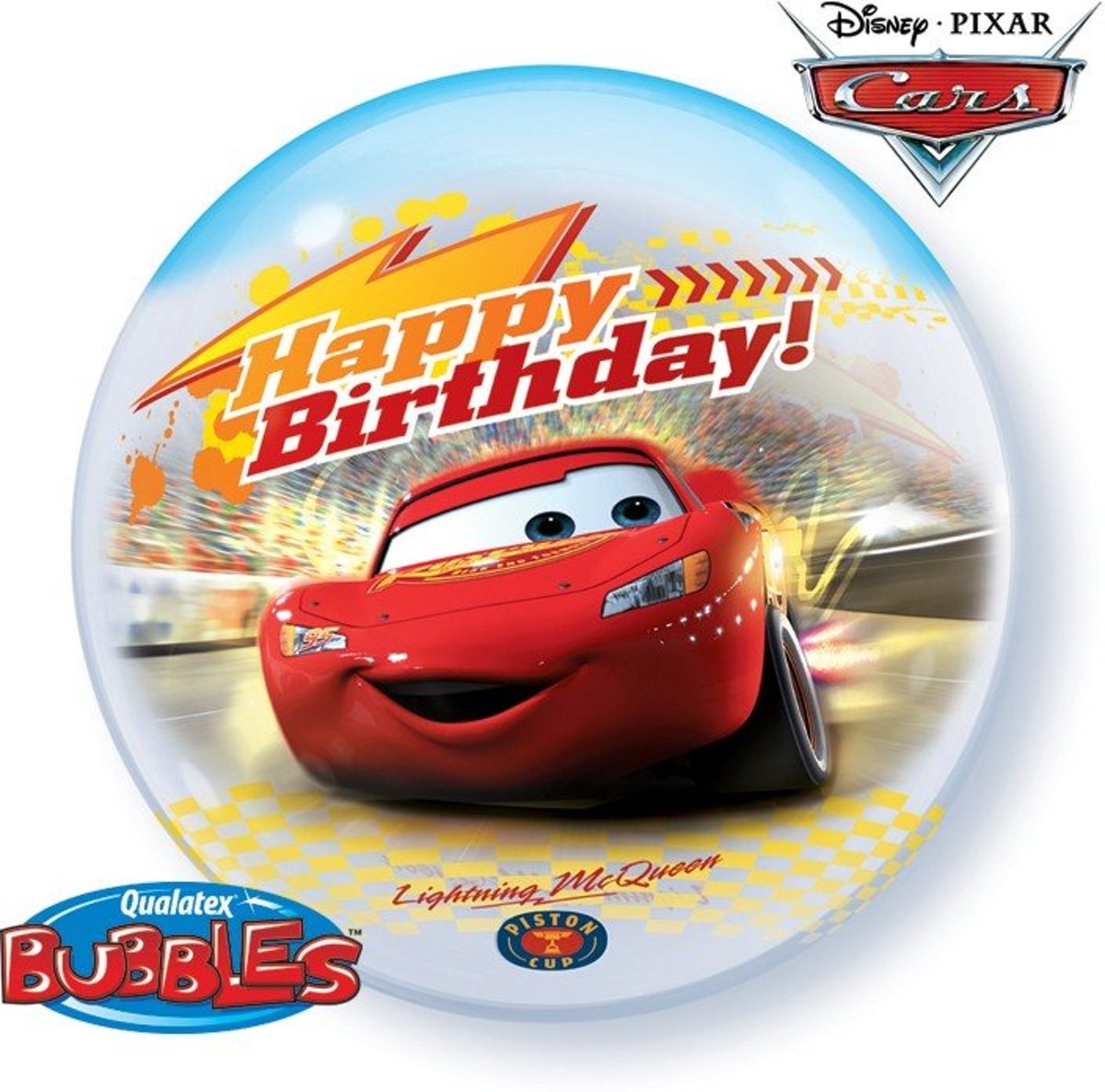 Cars Bubble Ballon HBday