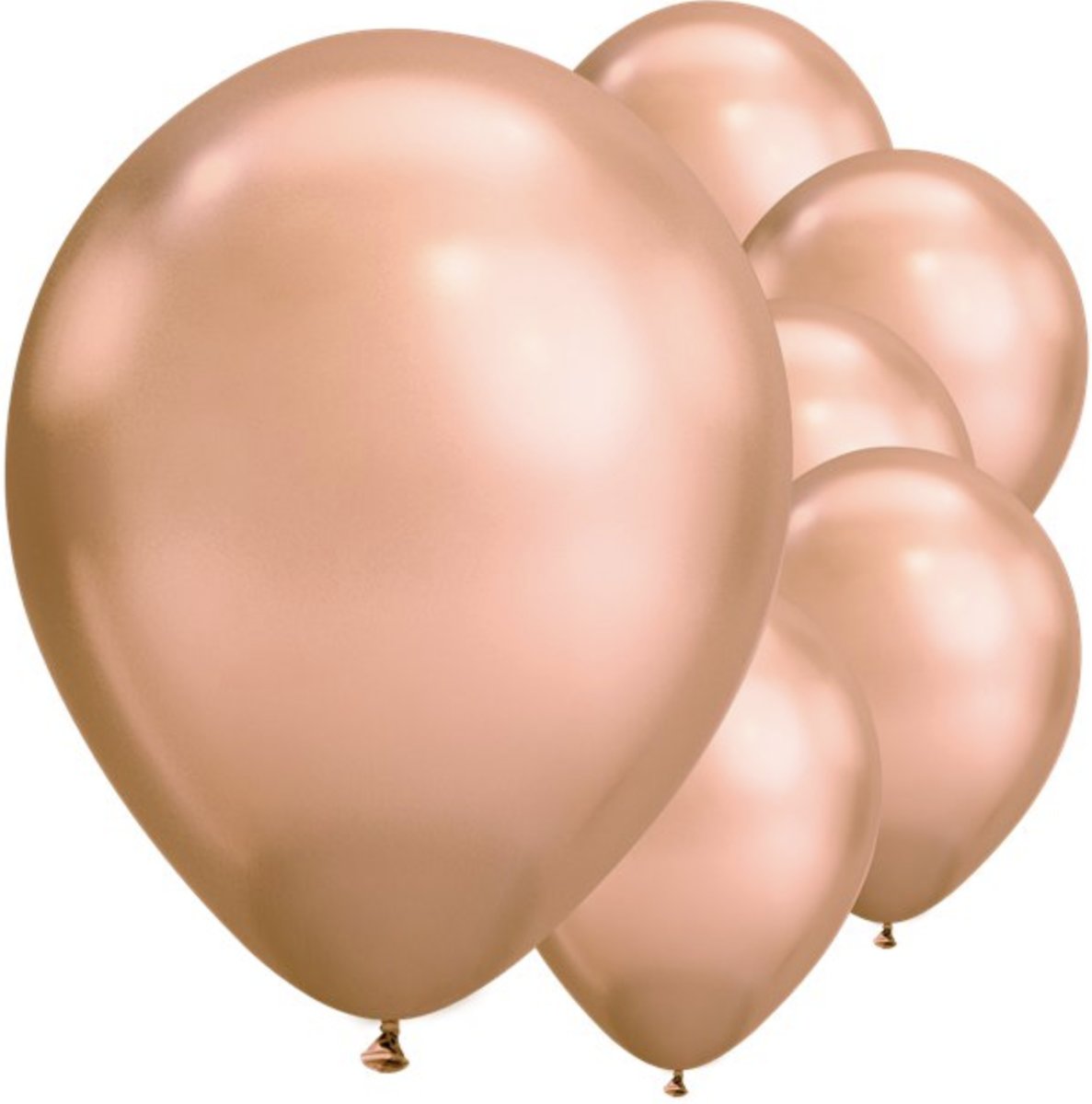 Chome ballonnen rose goud