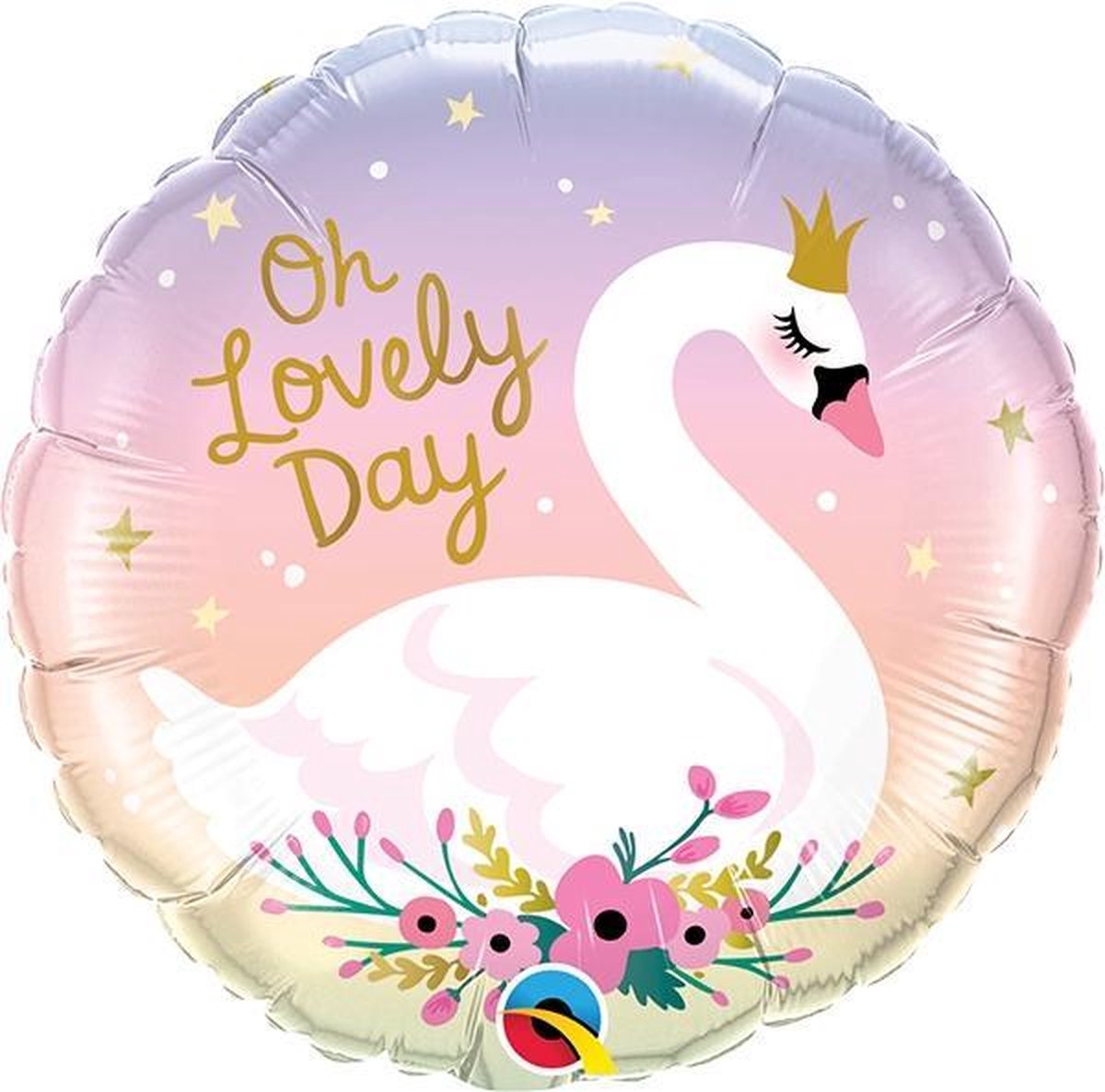 Folieballon Oh Lovely Day Swan