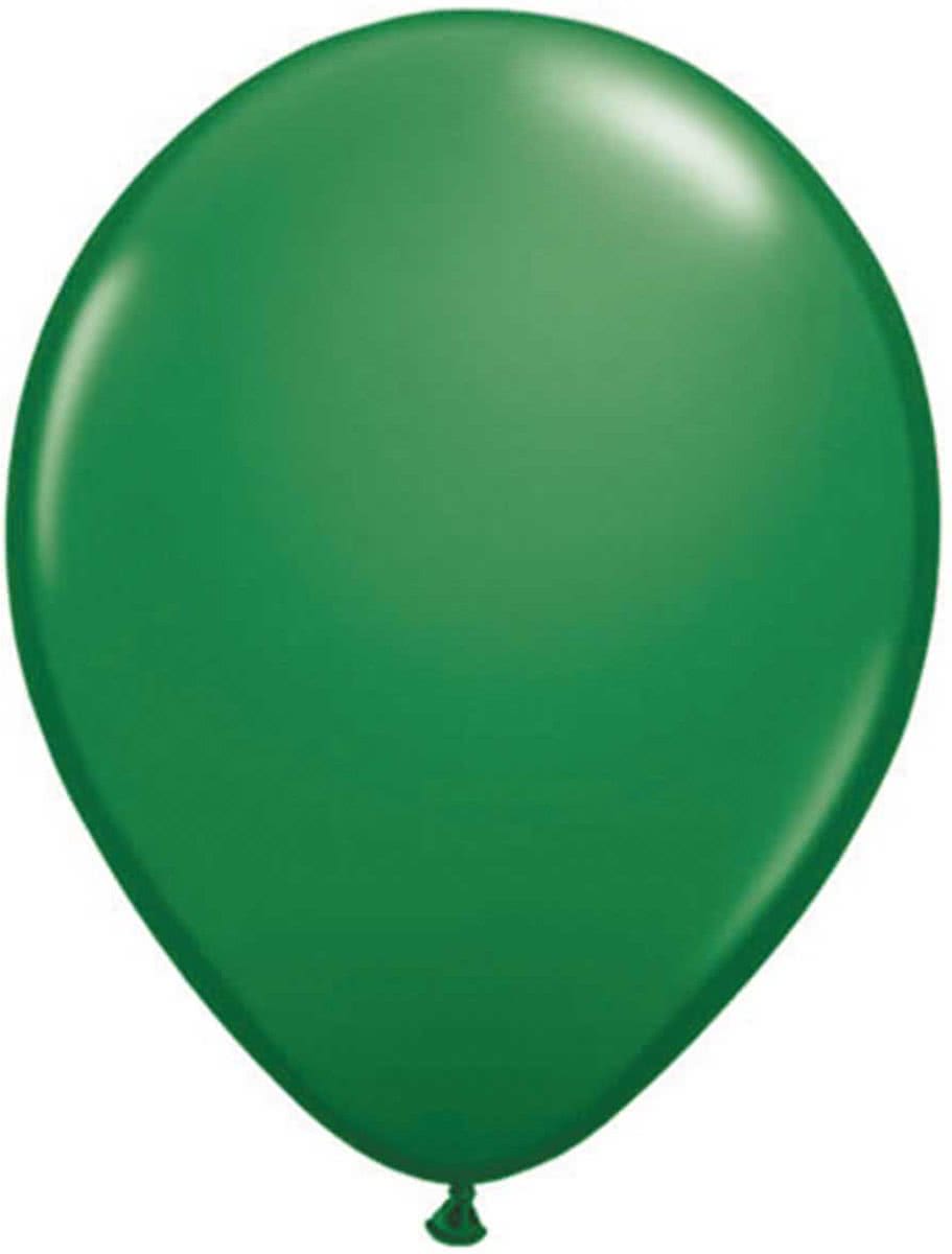 Groene Ballonnen 13cm - 100 stuks