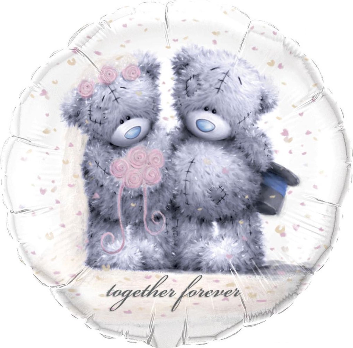 Me to you - Together forever.  Folieballon