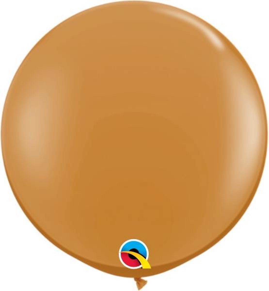 Megaballon Mocha Brown  90 cm 2 stuks