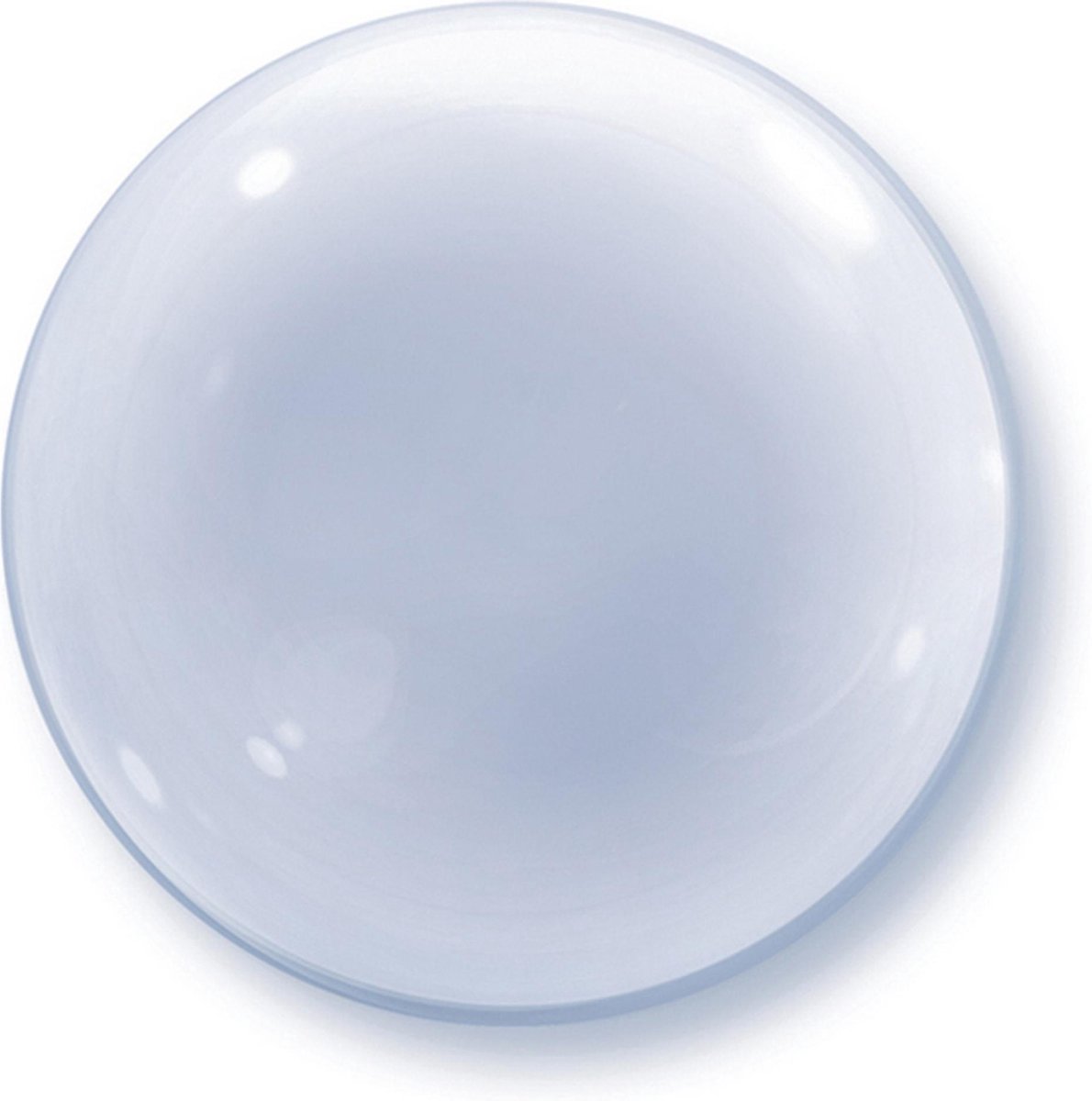 Qualatex 20 Inch Deco Bellenballon (Duidelijk)