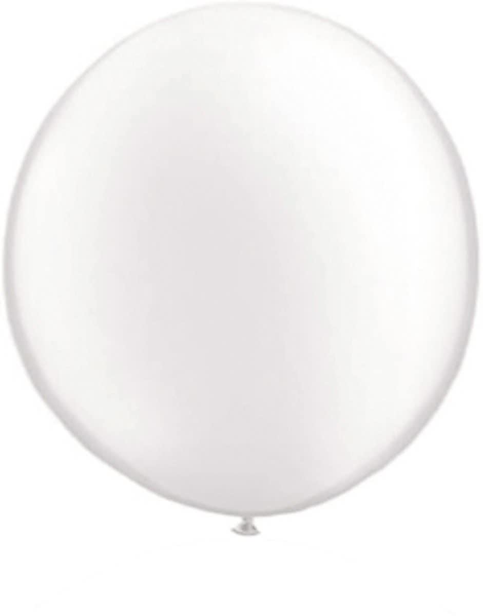 Qualatex mega ballon 90 cm wit