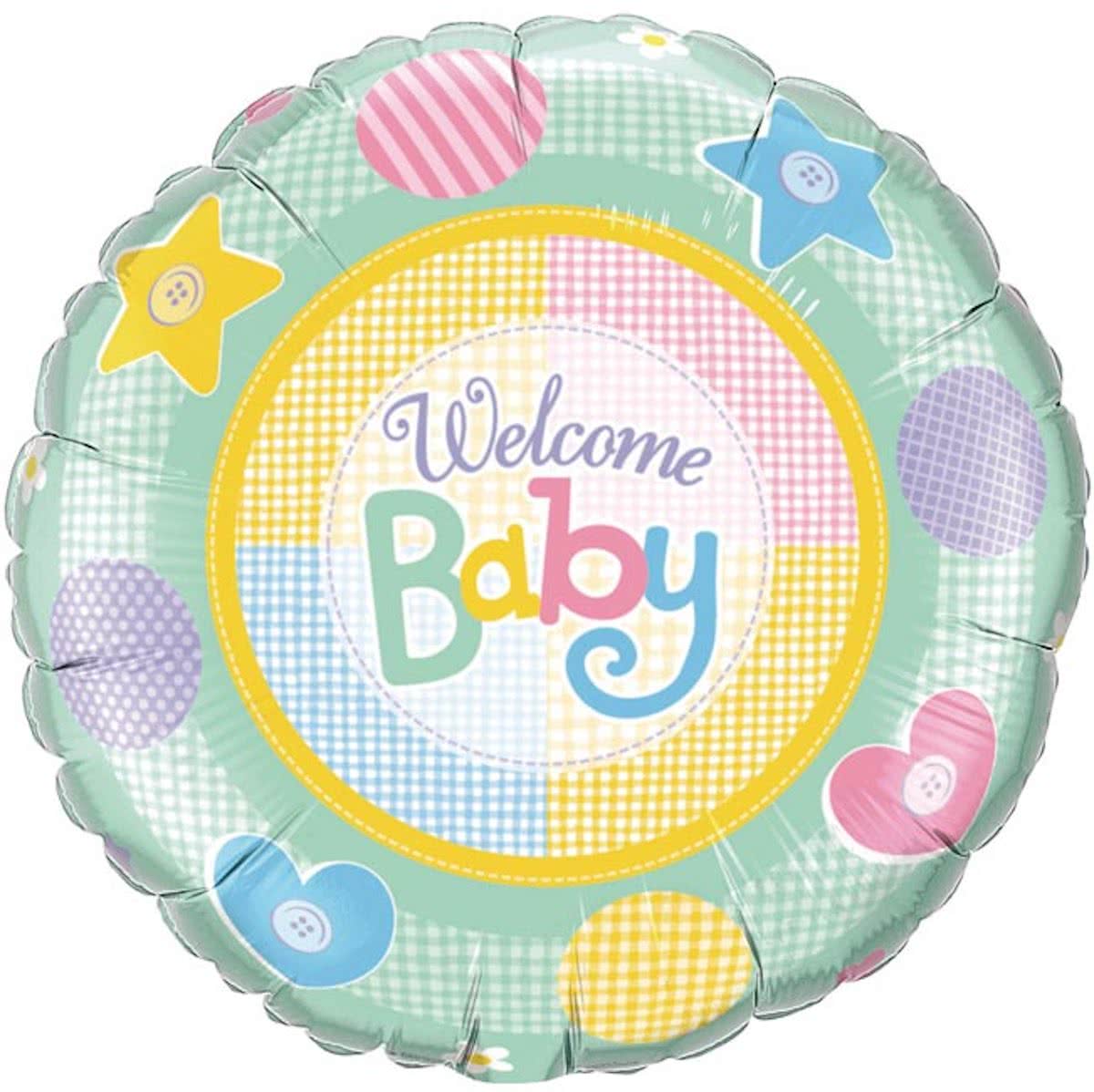 Welcome Baby Geboorteballon