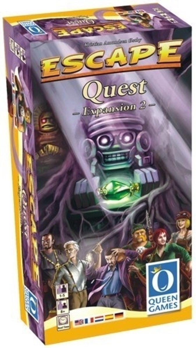 Escape,Uitbreid.2 Quest,Queen Games 61025