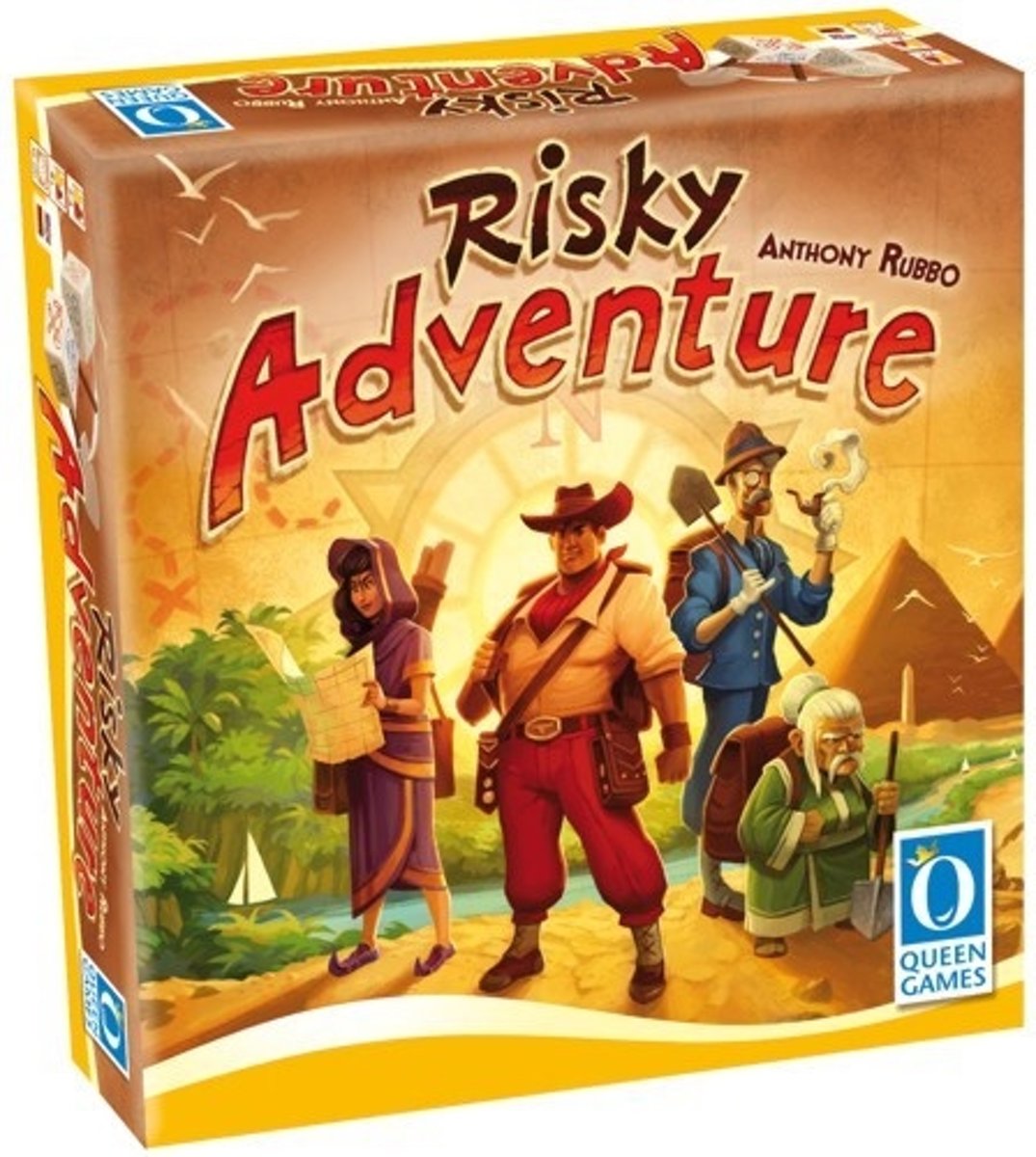 Risky Adventure Dobbelspel QueenG EN/ DE