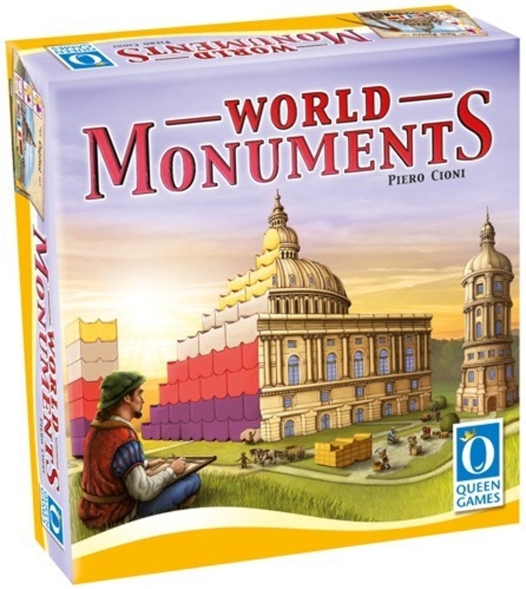 World Monuments Bordspel EN/FR/DE :: Queen Games