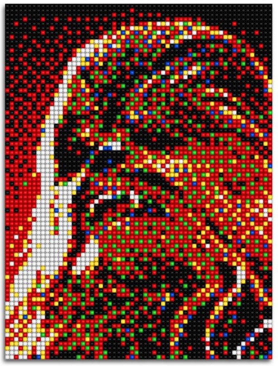 Quercetti Star Wars Pixel Foto Chewbacca 5600-delig