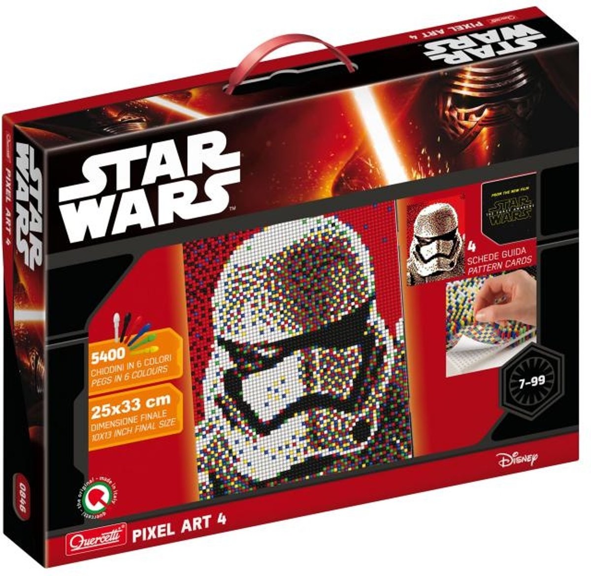 Quercetti Star Wars Pixel Foto Stormtrooper 5400-delig