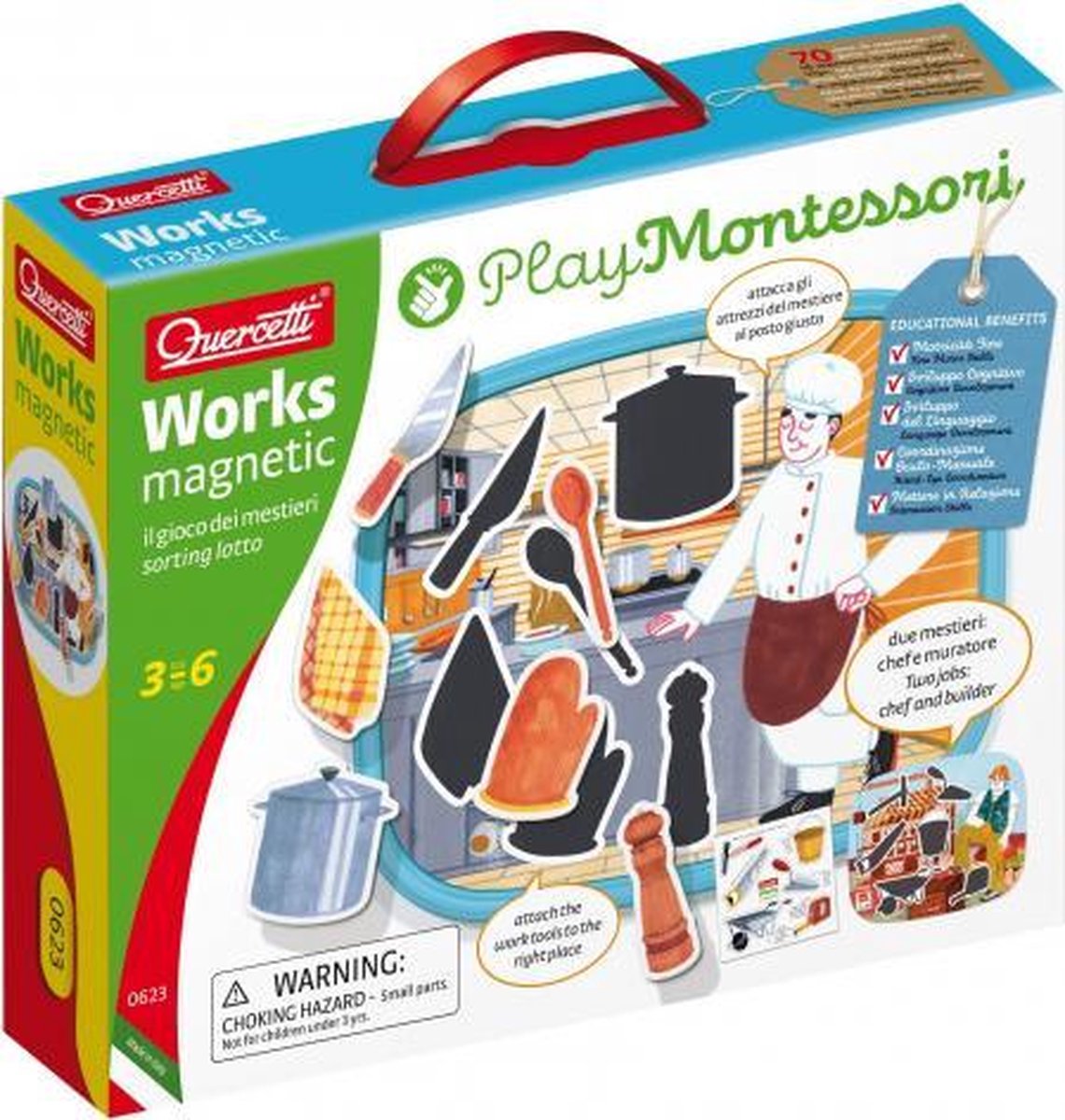 magneetpuzzel Works magnetic junior 15-delig