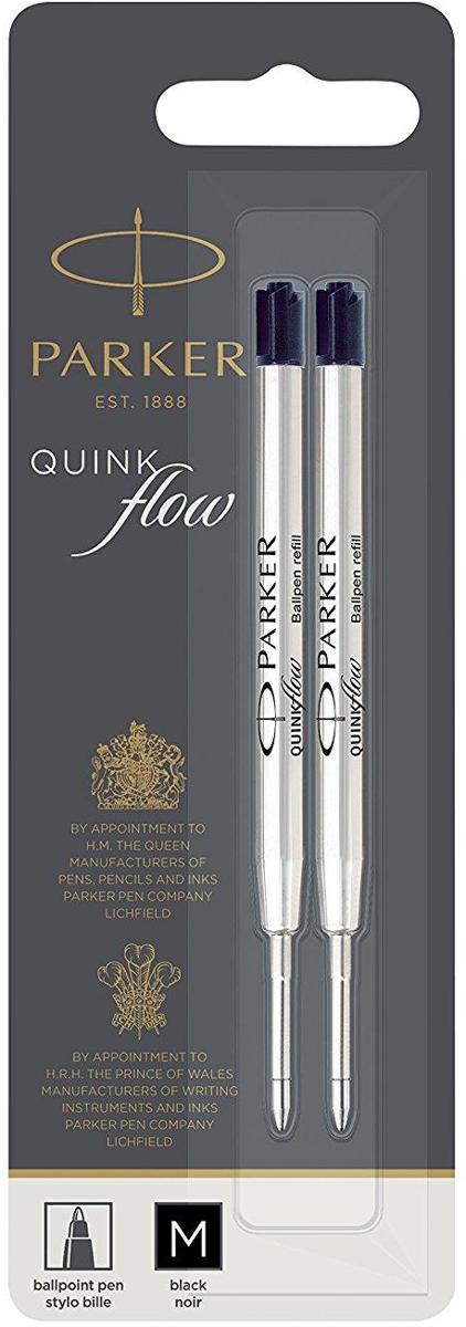 QUINKFLOW REFILL BLACK M (1 0) BLISTER X2