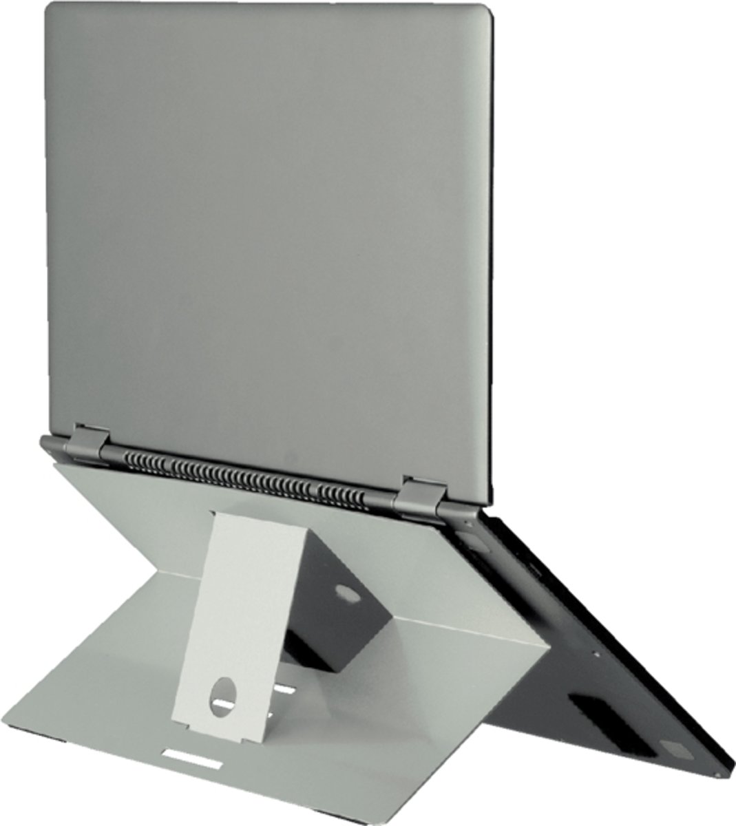 Laptopstandaard R-Go Attachable Zilver