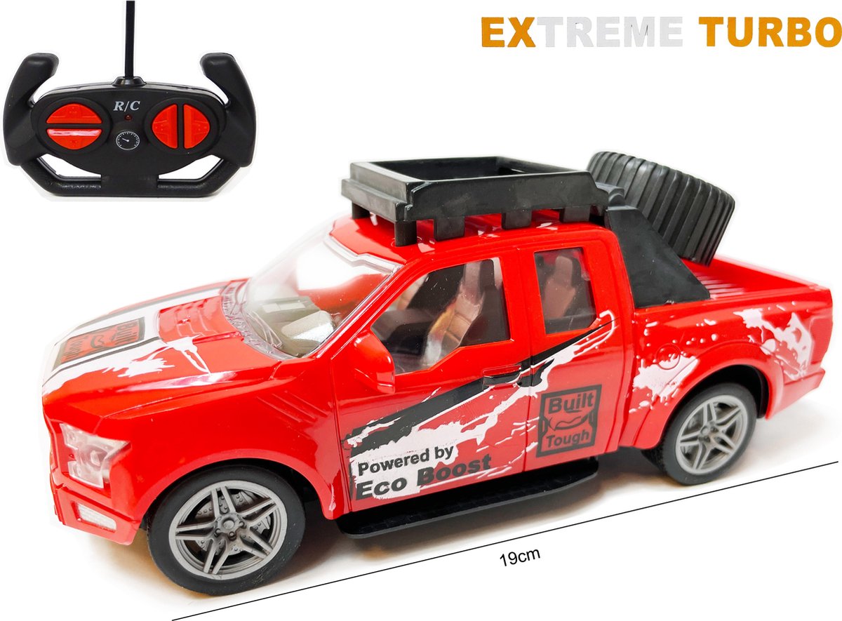 Radio Grafisch Bestuurbaar Auto - Rc Turbo Car - 19CM