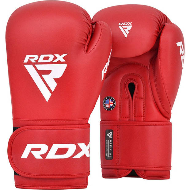 RDX Sports Amateur Competition Bokshandschoenen AS2 Rood - 10 OZ