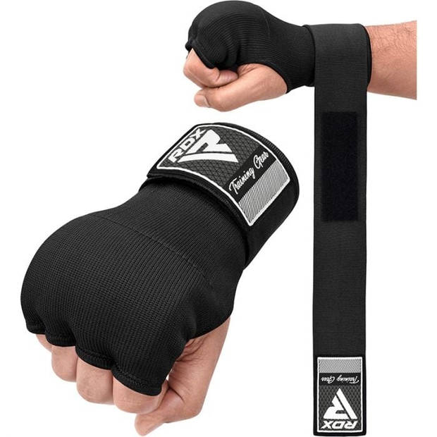 RDX Sports Binnenhandschoenen IS2 Bandage Zwart - Maat XL