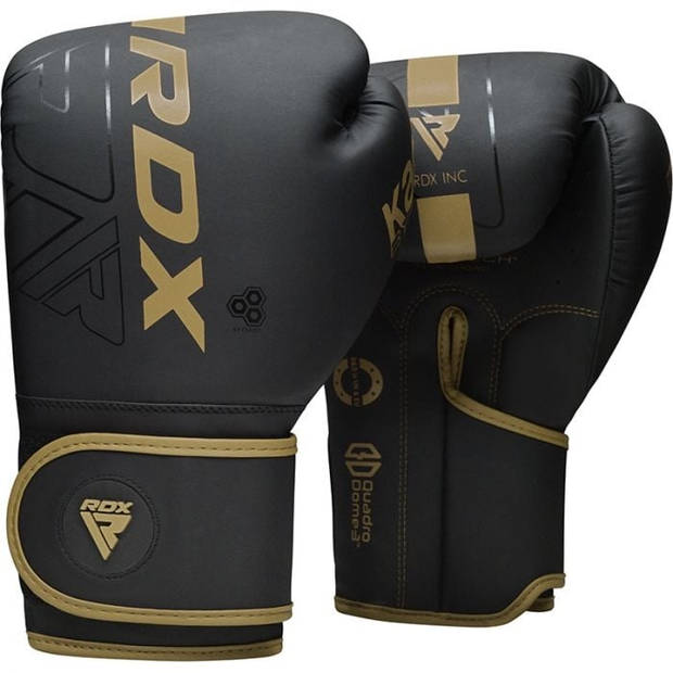 RDX Sports F6 Kara Bokshandschoenen Training 10 oz Goud