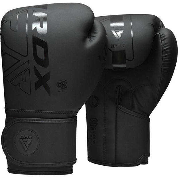 RDX Sports F6 Kara Bokshandschoenen Training 10 oz Zwart