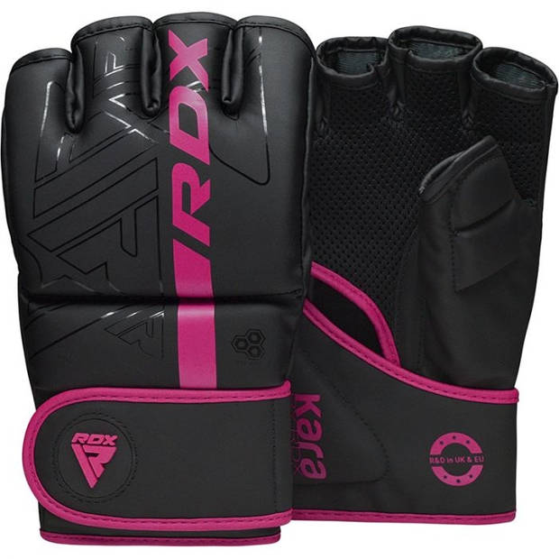 RDX Sports F6 Kara MMA Grappling Gloves Roze - Maat L