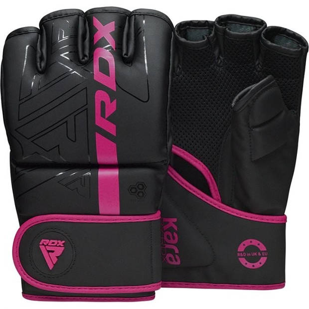 RDX Sports F6 Kara MMA Grappling Gloves Roze - Maat M