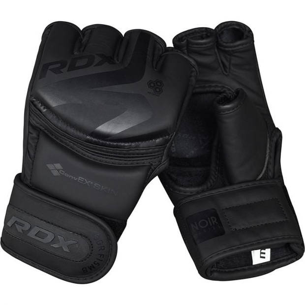 RDX Sports MMA Grappling Gloves F15 Noir Maat: L