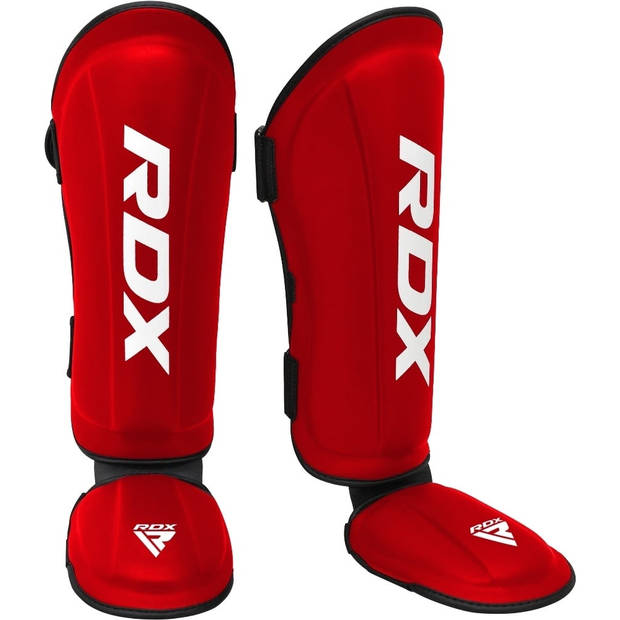 RDX Sports Shin Instep Molded KING - Rood Extra Large