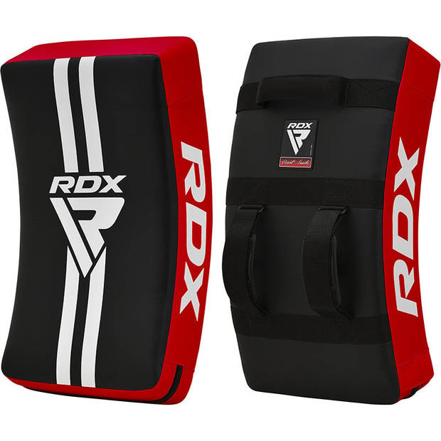 RDX Sports T1 Gel Padded Curved Kick Shield Rood