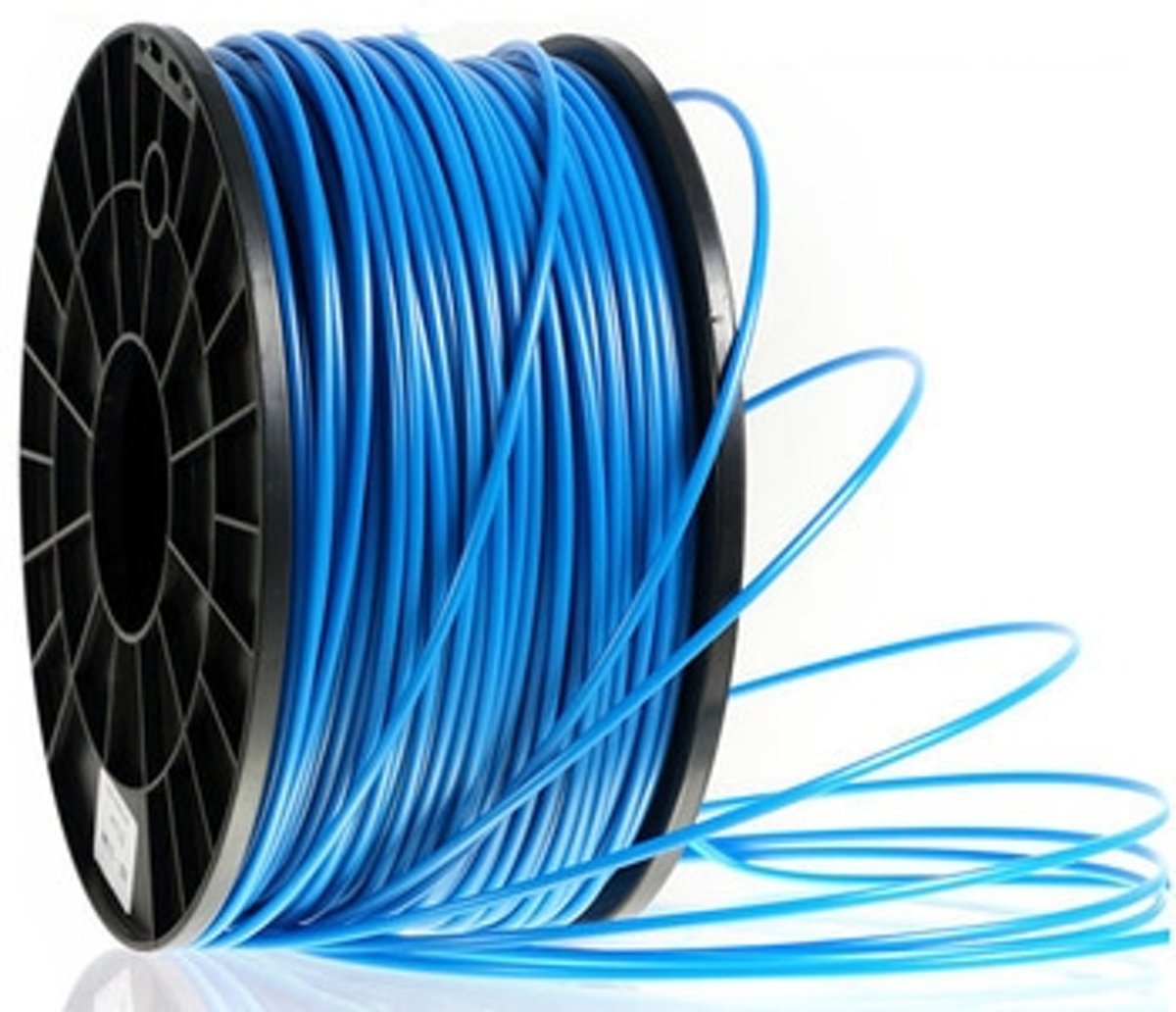 3D ABS filament 1.75mm -1 KG - Glow in the dark Blauw