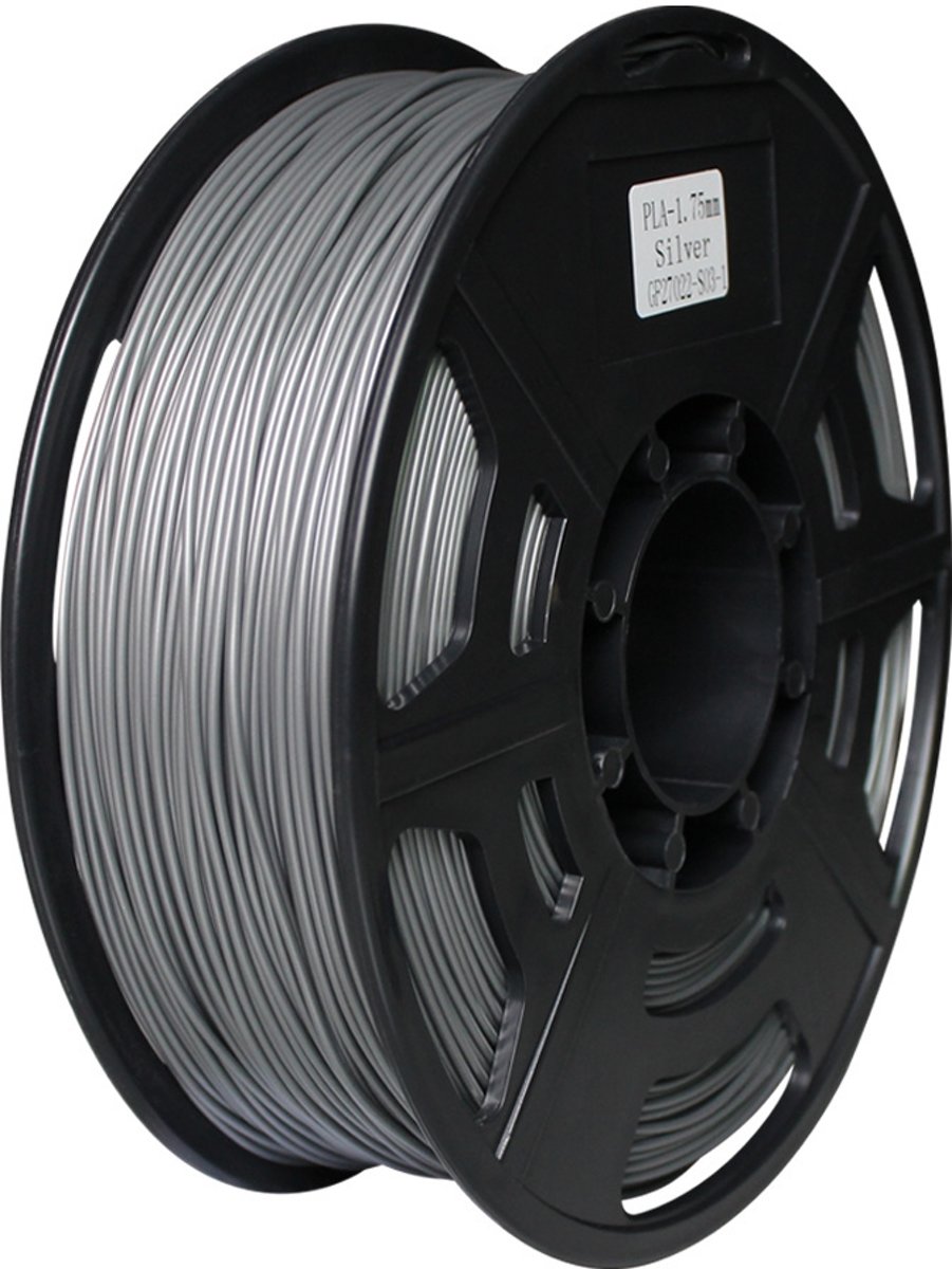 3D ABS filament 1.75mm -1 KG - Zilverkleurig