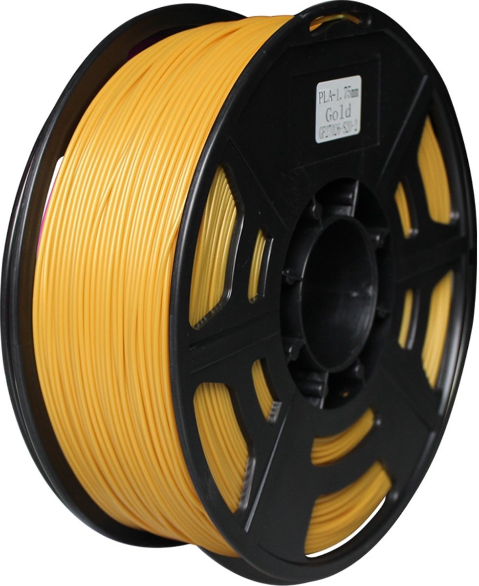 3D PLA filament 1.75mm -1 KG - Goudkleurig