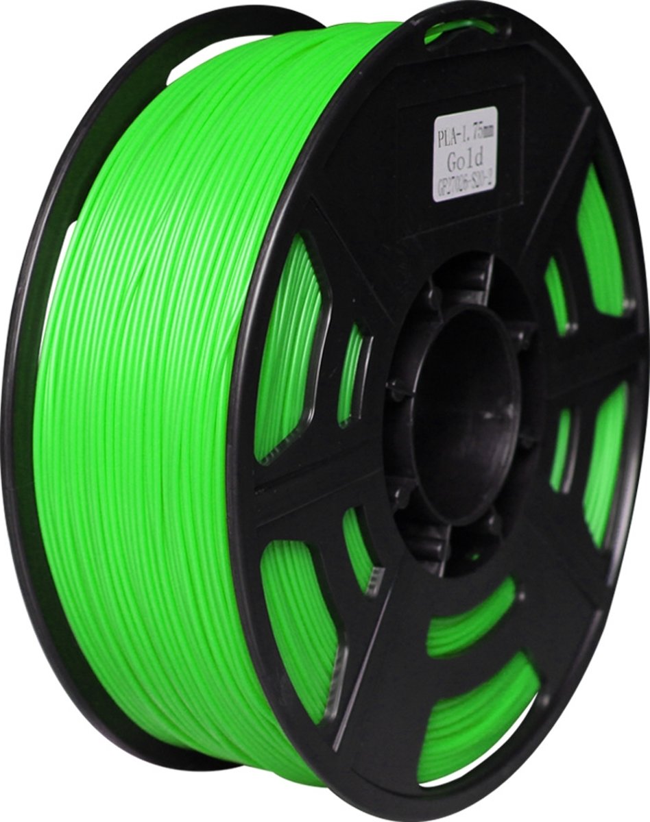 3D PLA filament 1.75mm -1 KG - Groen