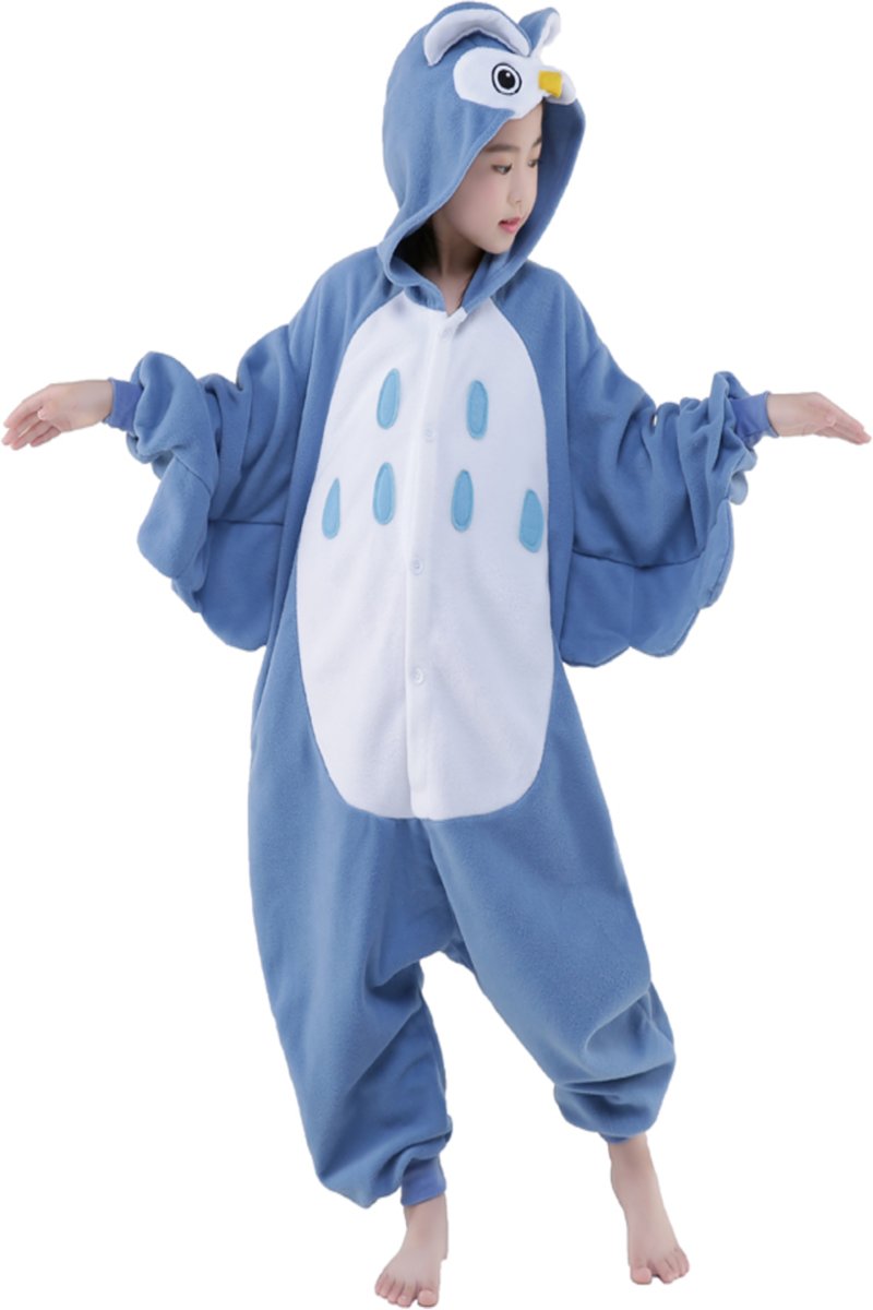 REBL Uiltje Onesie voor kinderen - Uiltje Kigurumi Pyjama