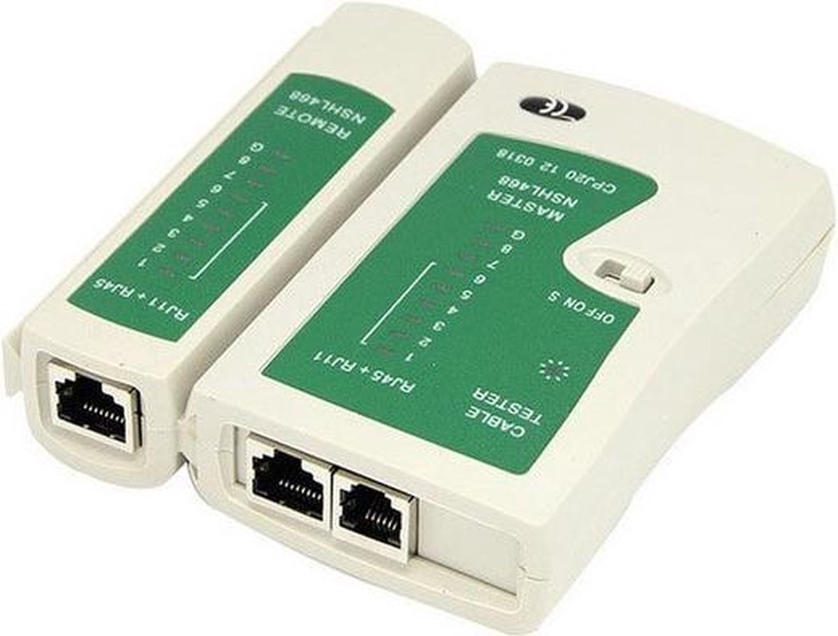 RJ45 / RJ11 Computerkabel Tester - REBL