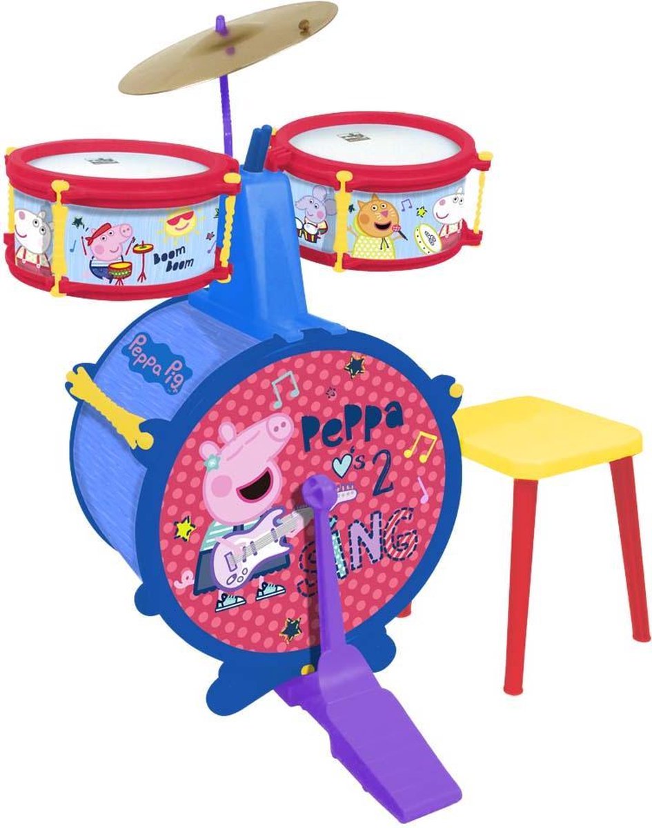 Peppa Pig drumstel