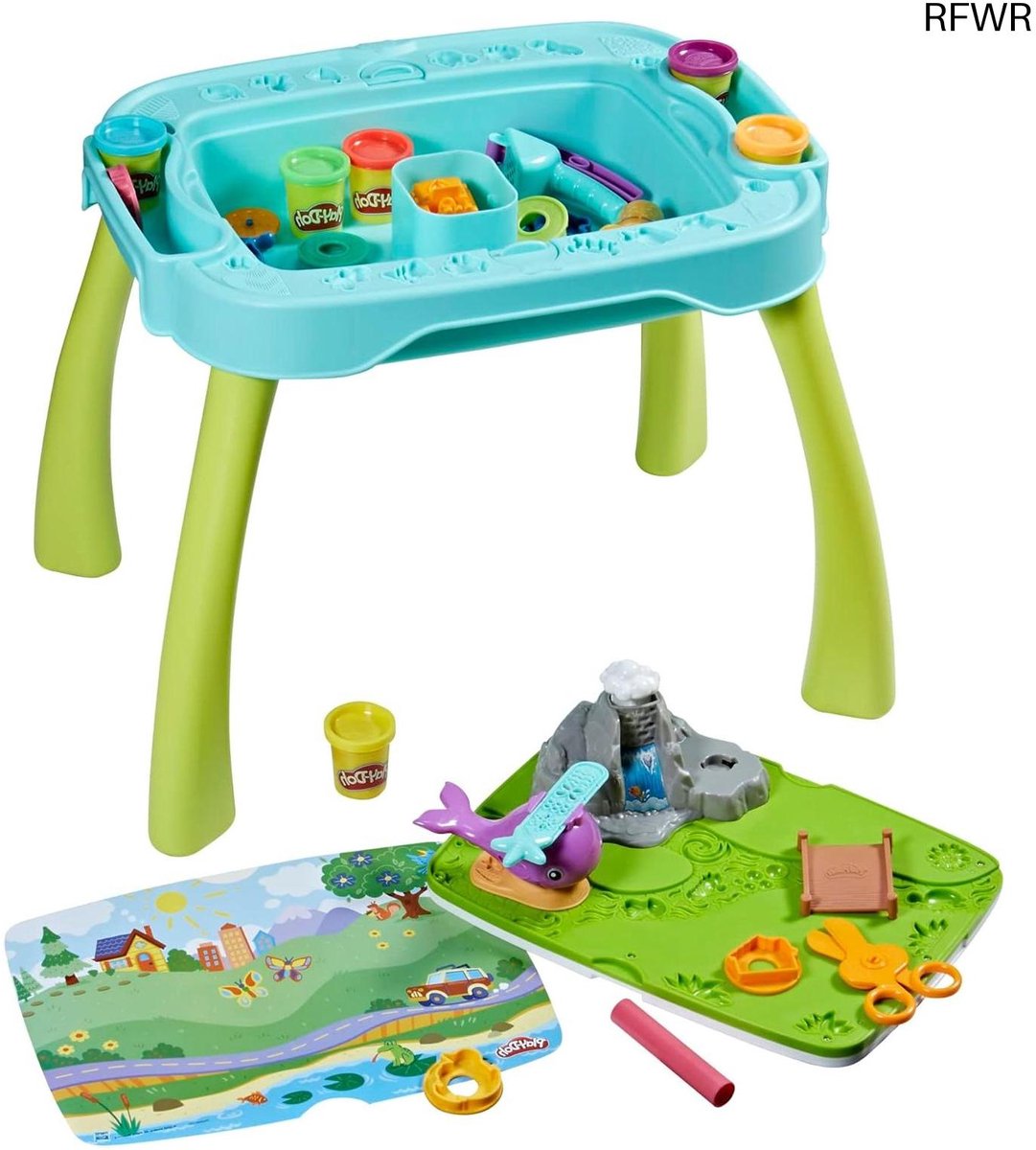  ® All-in-one werktafel voor kinderen, creatief speelgoed en knutselset